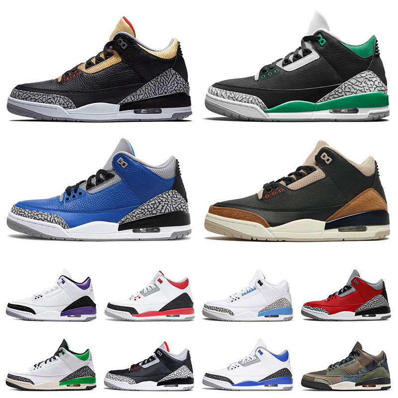 Jumpman 3 Basketball Shoes for Men Women Air Jorda 3s Pine Green Patchwork International Flight Fire Red UNC Designer Sports Sneakers TQBB, 36-47 black cement
Jumpman 3 Basketball Shoes for Men Women Air Jorda 3s Pine Green Patchwork International Flight Fire Red UNC Designer Sports Sneakers TQBB, 36-47 black cement