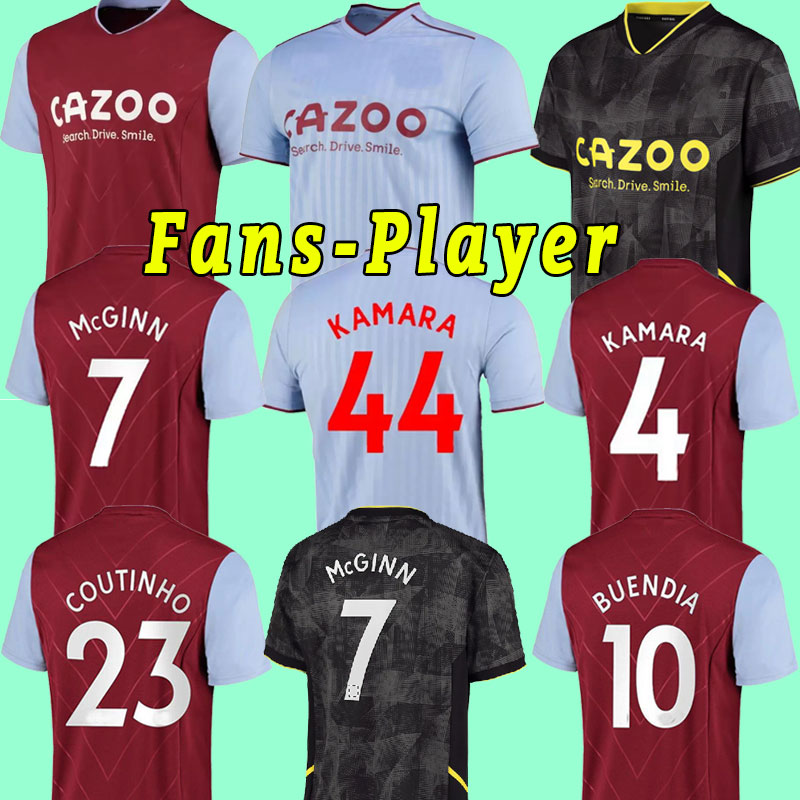 Fans Player version 2022 2023 Aston Kamara soccer jersey 22 23 Third BUENDIA McGINN EL GHAZI DOUGLAS LUIZ MINGS CASH Diego Carlos Football shirt mens kids kit villa
Fans Player version 2022 2023 Aston Kamara soccer jersey 22 23 Third BUENDIA McGINN EL GHAZI DOUGLAS LUIZ MINGS CASH Diego Carlos Football shirt mens kids kit villa