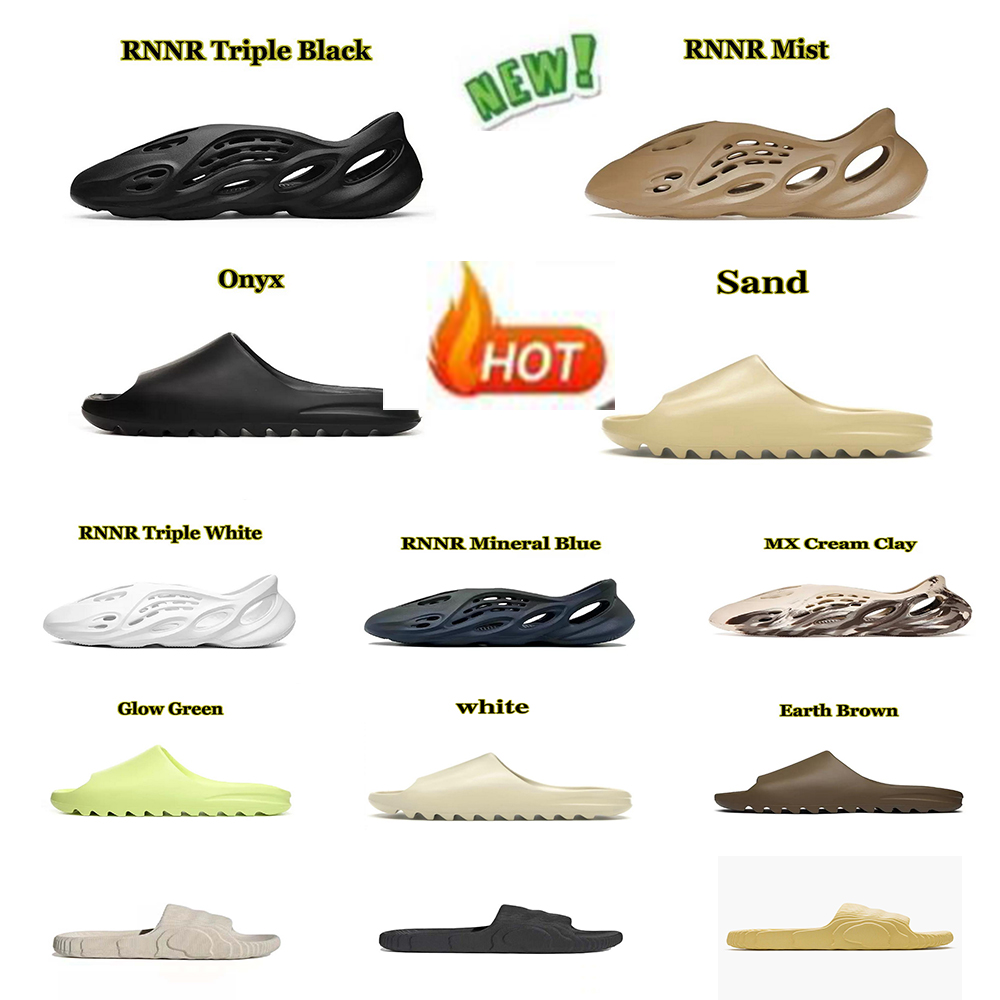 yezzzy slides foam runner Designer Sandals men slipper women Sandals Triple Black White Resin pattern slippers mens womens slider sliders quality MX Carbon, Original box
yezzzy slides foam runner Designer Sandals men slipper women Sandals Triple Black White Resin pattern slippers mens womens slider sliders quality MX Carbon, Original box