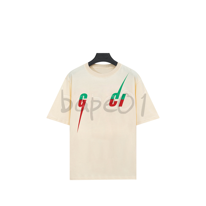 Fashion Brand Luxury Mens T Shirt Polo Shirt Lightning Blade Letter Print Round Neck Short Sleeve Loose T-Shirt Casual Top Black Apricot
Fashion Brand Luxury Mens T Shirt Polo Shirt Lightning Blade Letter Print Round Neck Short Sleeve Loose T-Shirt Casual Top Black Apricot