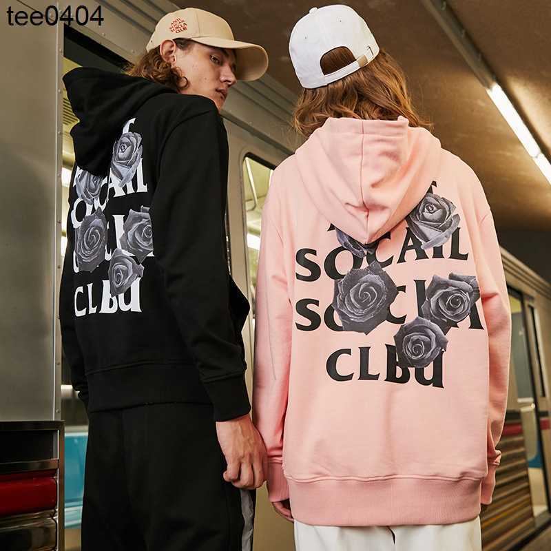 Designer ANTI SOCIAL CLUB fashion men's fashion rose print hooded couple's shirt autumn loose casual coat 8803, Pink
Designer ANTI SOCIAL CLUB fashion men's fashion rose print hooded couple's shirt autumn loose casual coat 8803, Pink