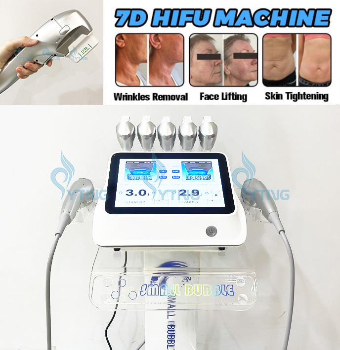 7D HIFU Slimming Face Lifting 2 In 1 HIFU Machine Wrinkle Removal High Intensity Ultrasound Skin Tightening Device
7D HIFU Slimming Face Lifting 2 In 1 HIFU Machine Wrinkle Removal High Intensity Ultrasound Skin Tightening Device