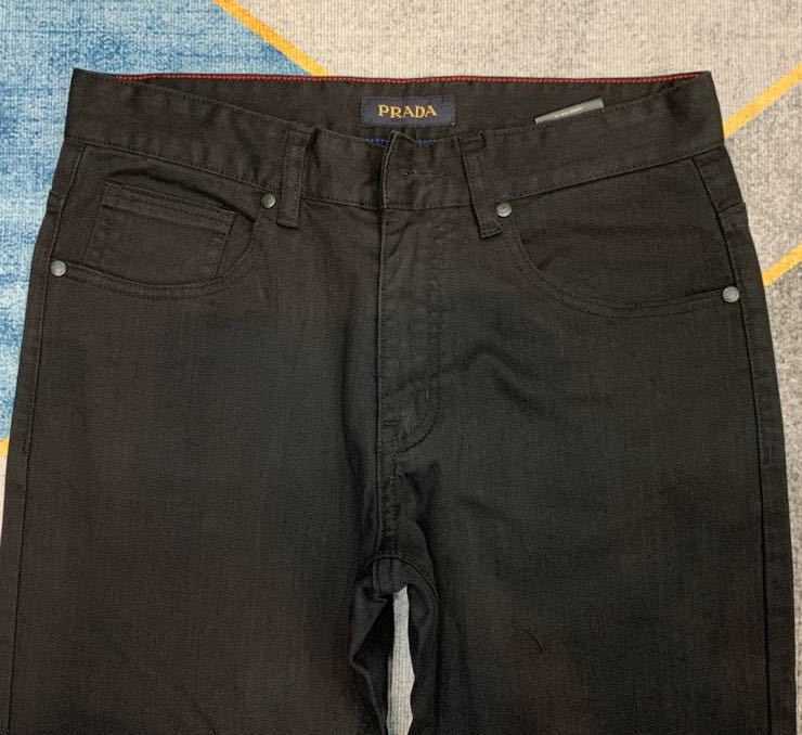 Jeans Men's the High Elastic Mid Waist Cotton Gauze Straight Black Jeans in Autumn and Winter of 2022 Can Be Casual or FormalW62V
