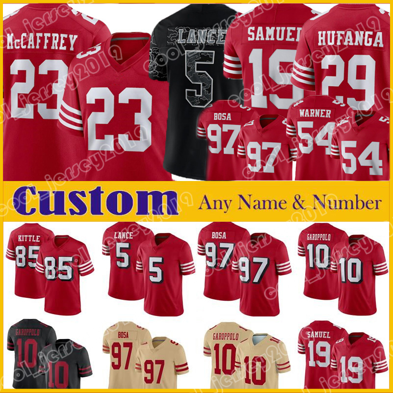San 13 Brock Purdy 23 Christian McCAFFREY jersey Trey Lance George Kittle Francisc Talanoa Hufanga Football Deebo Samuel Fred Warner 49eres Jimmy Garoppolo Bosa, 2022 new;mens (49)
San 13 Brock Purdy 23 Christian McCAFFREY jersey Trey Lance George Kittle Francisc Talanoa Hufanga Football Deebo Samuel Fred Warner 49eres Jimmy Garoppolo Bosa, 2022 new;mens (49)