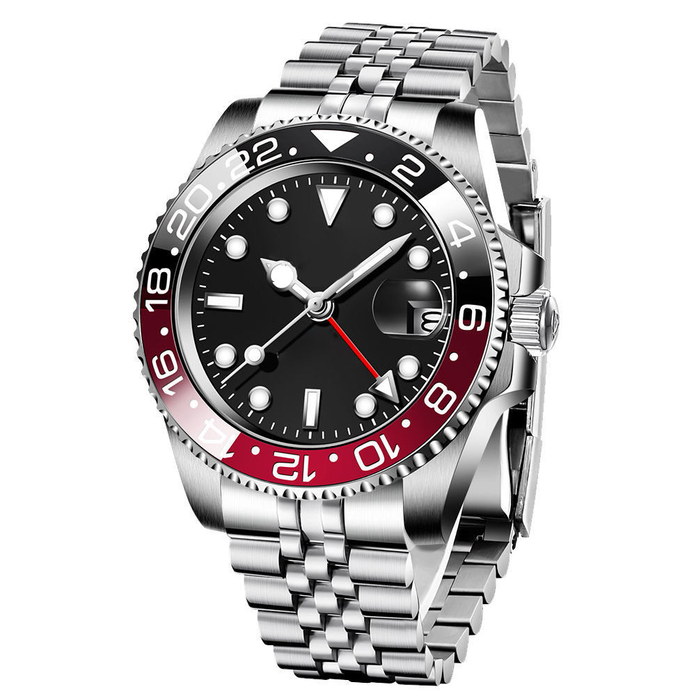 Fashion ceramic men's watches 904L Stainless Steel folded buckle strap Sapphire glass coke bezel calendar display WristWatches montre de luxe watches, G7
Fashion ceramic men's watches 904L Stainless Steel folded buckle strap Sapphire glass coke bezel calendar display WristWatches montre de luxe watches, G7