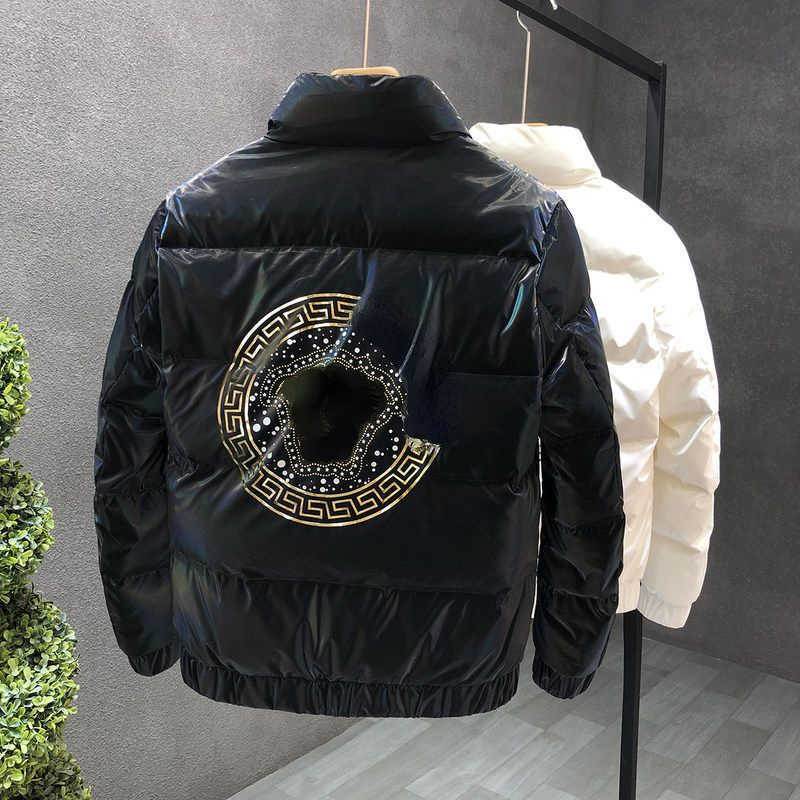 mens warm down jacket designer zipper cardigan medusa sequined cotton jackets women fashion thickened Down coat 4xl, White
mens warm down jacket designer zipper cardigan medusa sequined cotton jackets women fashion thickened Down coat 4xl, White