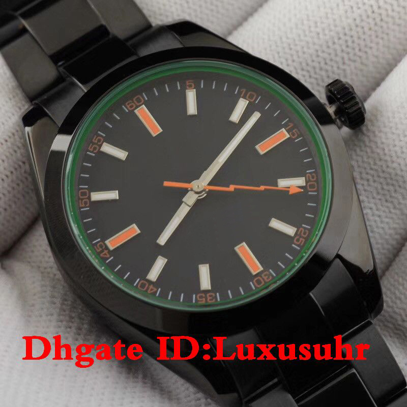 Mens watch designer luxury automatic movement watches 40MM 904L stainless steel strap waterproof sapphire Orologio.
Mens watch designer luxury automatic movement watches 40MM 904L stainless steel strap waterproof sapphire Orologio.