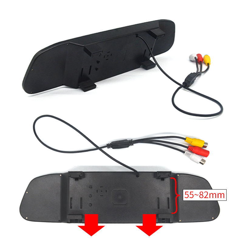 5 inch Rearview Camera HD Car Video Auto Parking Monitor Mirror Rear view Mirror Monitors