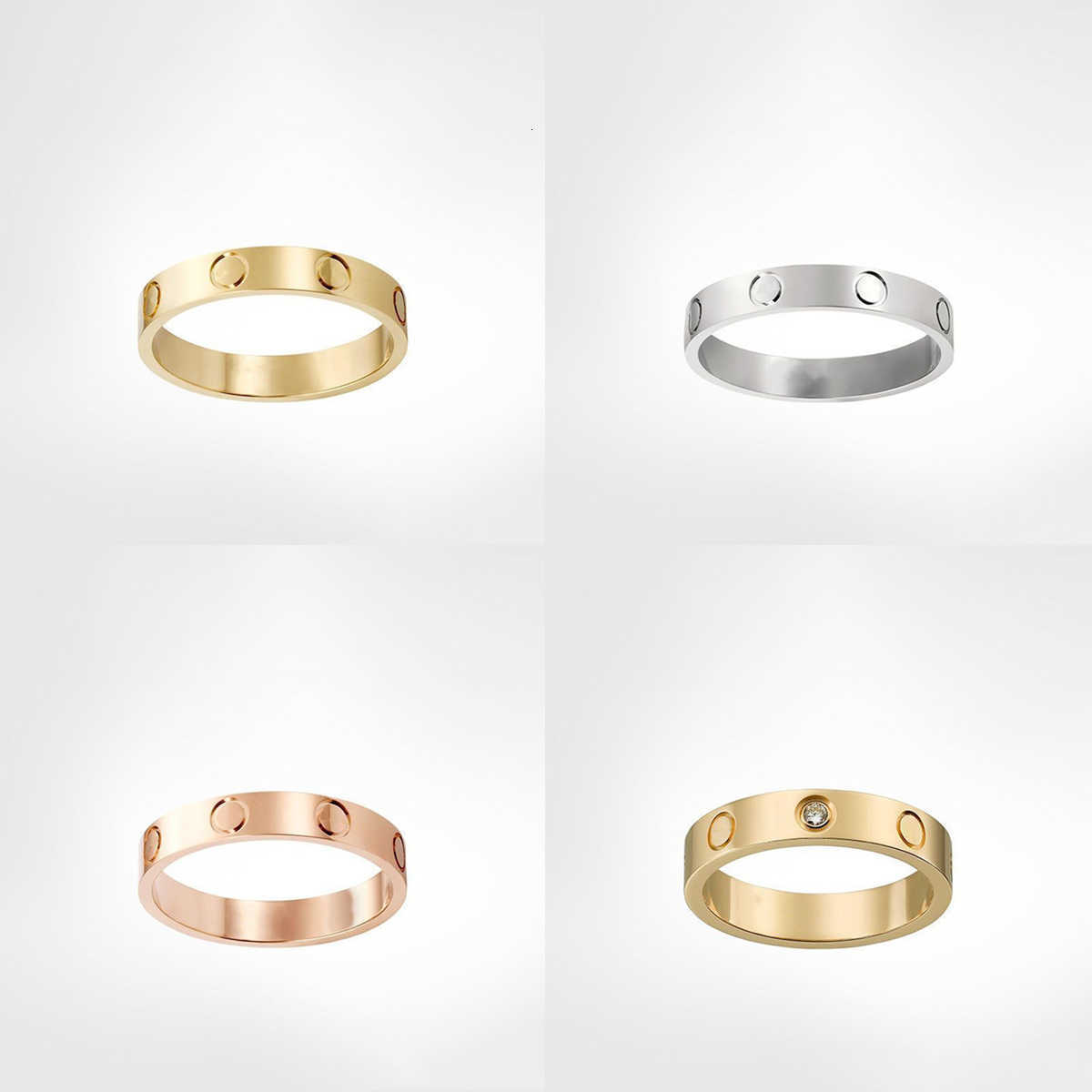 Band Rings Love Screw Rings Men Women Wedding Band Rings Classic Luxury Designer Jewelry
Band Rings Love Screw Rings Men Women Wedding Band Rings Classic Luxury Designer Jewelry