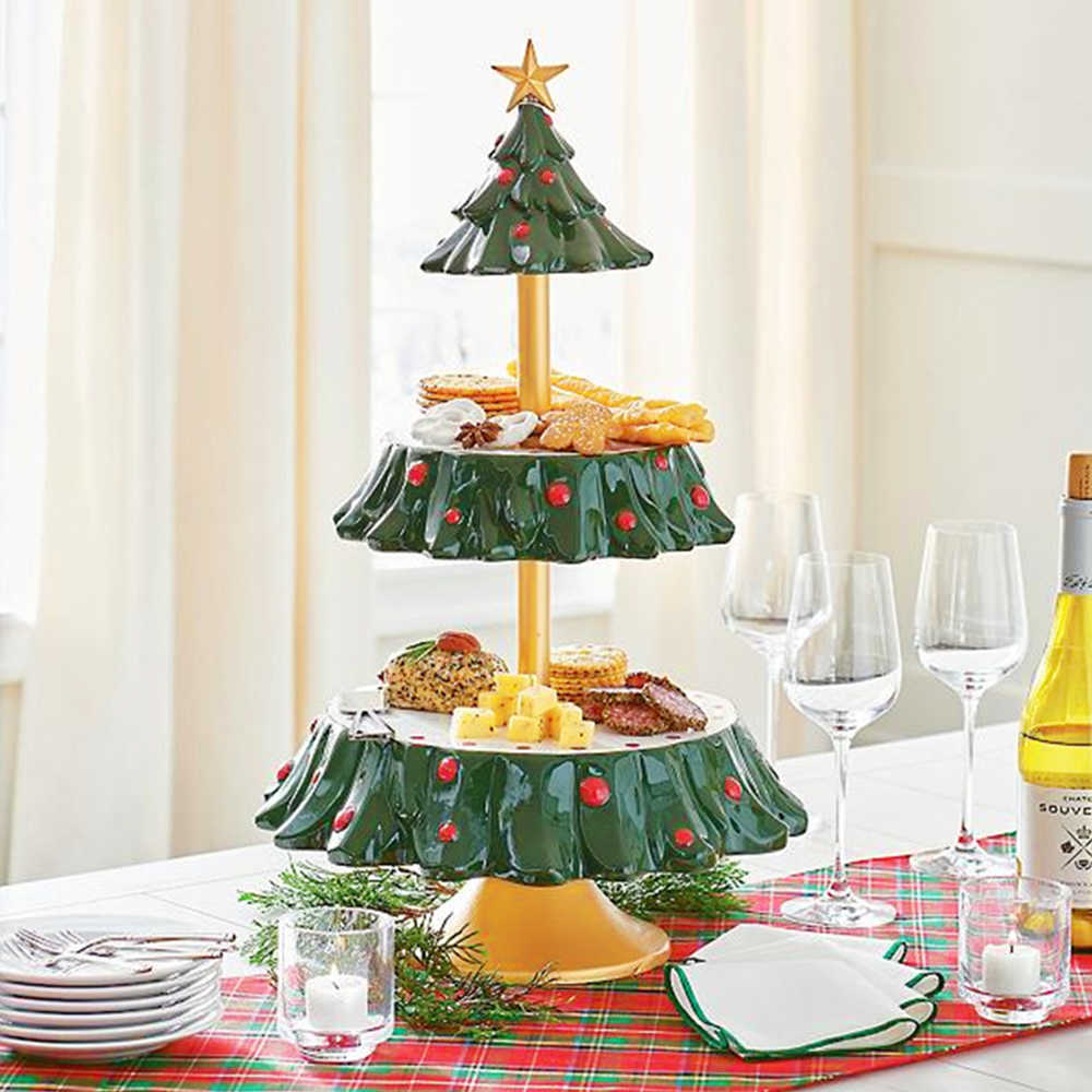 2022 Christmas Snack Stand 2 Tier Resin Food Serving Tray Cupcake Holder Bowl Christmas Table Decoration Ornaments Snack Rack H1020
2022 Christmas Snack Stand 2 Tier Resin Food Serving Tray Cupcake Holder Bowl Christmas Table Decoration Ornaments Snack Rack H1020