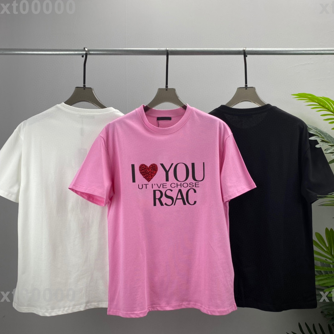 23SS Designer Letter Printed T Shirts Tee Sweatshirt Fashion High Street jacket Short Sleeves Summer Casual T-Shirt Breathable Men Women Crew Neck Tees Dresses for 77, Black
23SS Designer Letter Printed T Shirts Tee Sweatshirt Fashion High Street jacket Short Sleeves Summer Casual T-Shirt Breathable Men Women Crew Neck Tees Dresses for 77, Black
