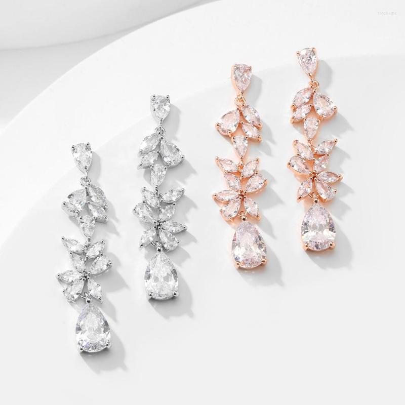 Dangle Earrings Uilz Luxury Teardrop Cubic Zirconia Water Drop For Women Leaf Crystal Elegant Bridal Earring Wedding Party Jewelry Ear
Dangle Earrings Uilz Luxury Teardrop Cubic Zirconia Water Drop For Women Leaf Crystal Elegant Bridal Earring Wedding Party Jewelry Ear