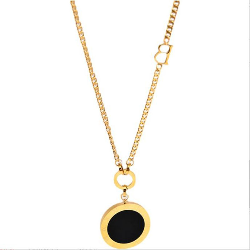 2022 Fashion Pendant Necklaces titanium steel sweater chain long Roman digital round brand necklace female light luxury temperament with personality accessories
2022 Fashion Pendant Necklaces titanium steel sweater chain long Roman digital round brand necklace female light luxury temperament with personality accessories