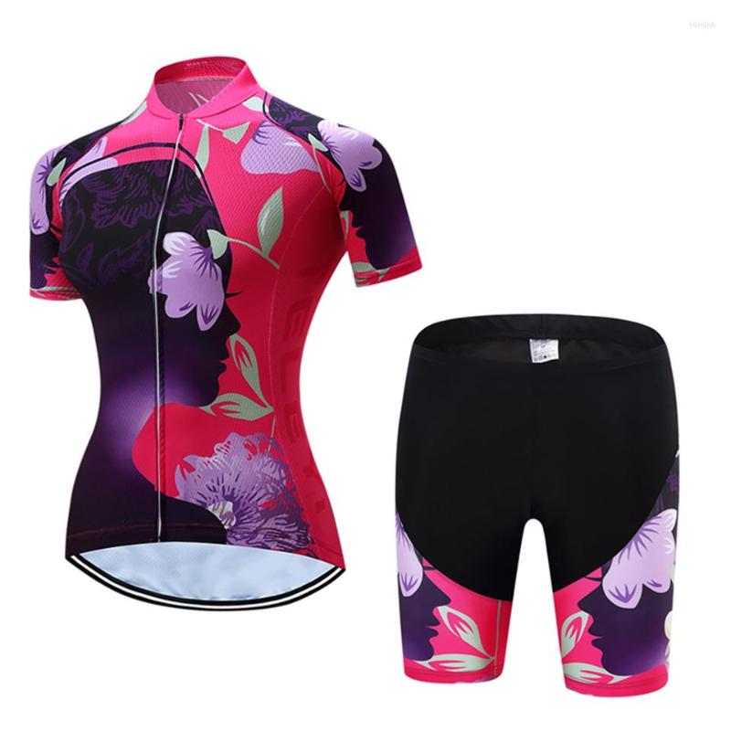 Racing Sets Team Women Jersey Set Short Sleeve Cycling Clothing Summer Lady Bike Wear Uniform Mtb Bicycle Sport Suit Breathable, Multi
Racing Sets Team Women Jersey Set Short Sleeve Cycling Clothing Summer Lady Bike Wear Uniform Mtb Bicycle Sport Suit Breathable, Multi