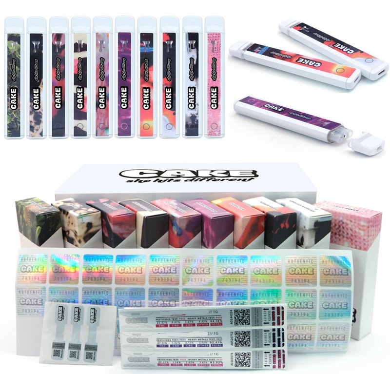 New Cake Disposable Vape Pen Rechargeable E-cigarettes 1.0ml Ceramic Atomizer Cartridge 280mAh Battery with USB Charging Port
New Cake Disposable Vape Pen Rechargeable E-cigarettes 1.0ml Ceramic Atomizer Cartridge 280mAh Battery with USB Charging Port