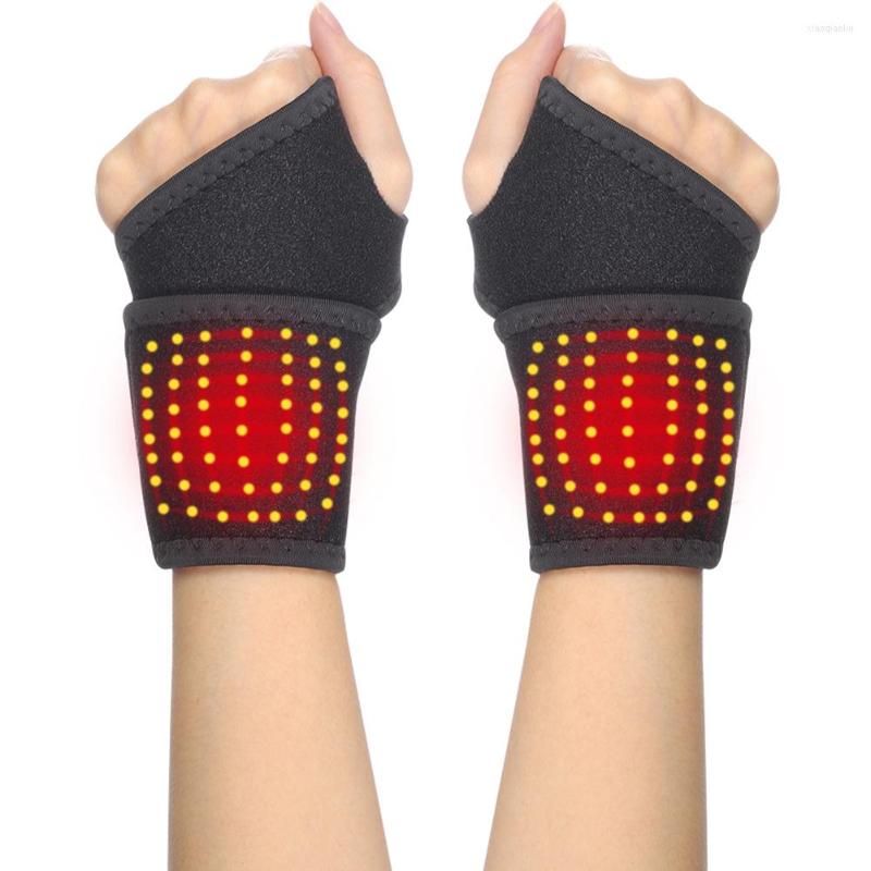 Wrist Support 1 Pair Self Heating Brace Protection Belt Magnetic Therapy Health Care Arthritis Pain Relief Heat Wristband, Picture shown
Wrist Support 1 Pair Self Heating Brace Protection Belt Magnetic Therapy Health Care Arthritis Pain Relief Heat Wristband, Picture shown