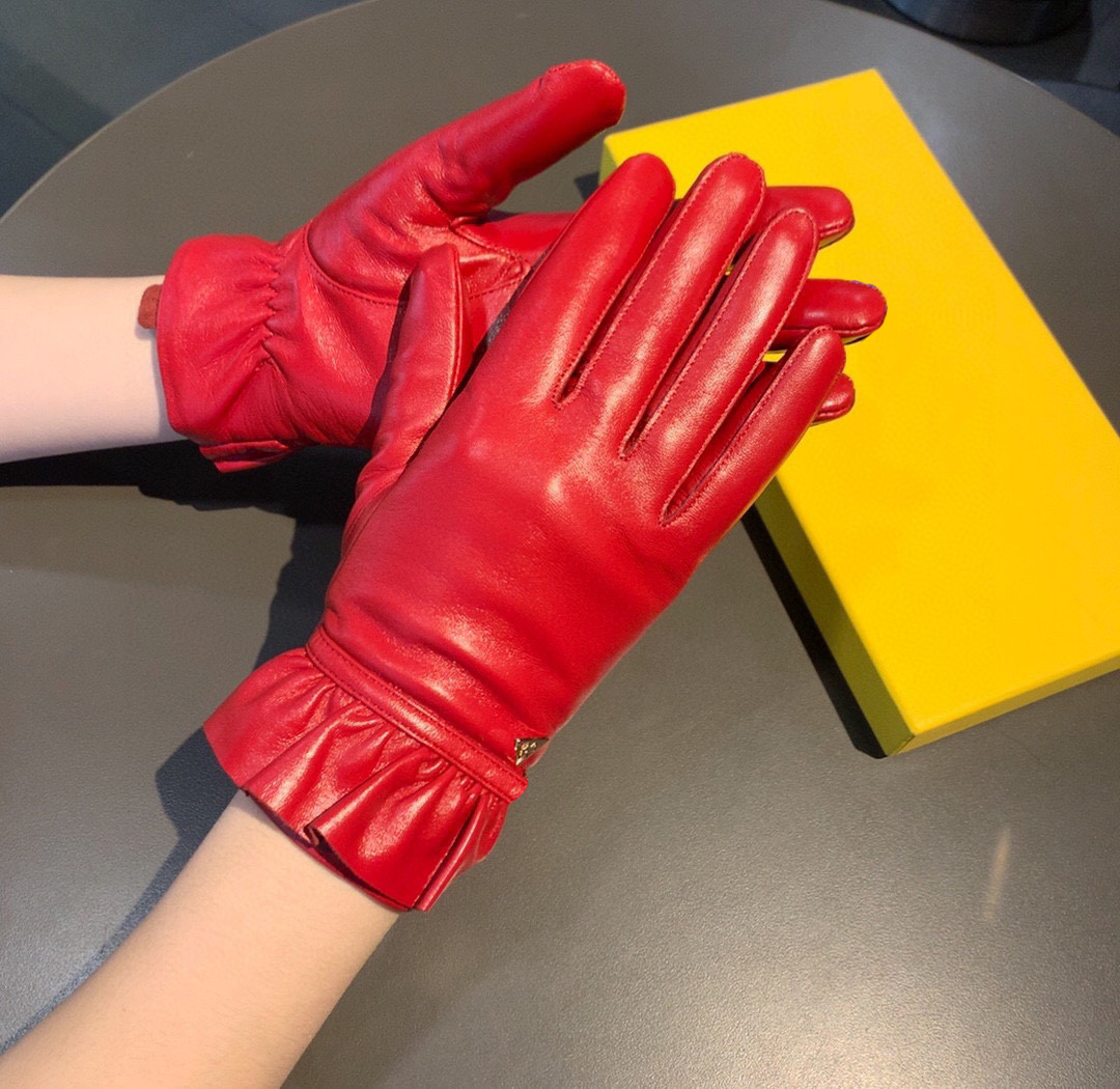 Luxury Women Leather Gloves Thick Warm Windproof Mittens Plus Velvet Touch Screen Gloves With Box
Luxury Women Leather Gloves Thick Warm Windproof Mittens Plus Velvet Touch Screen Gloves With Box