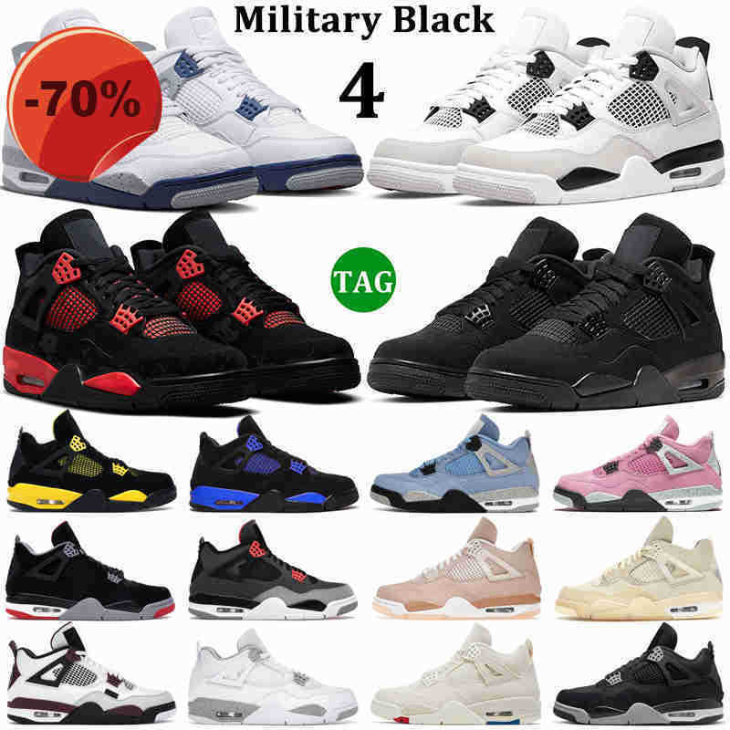 4 Retro Men Basketball Shoes 4s Military Black Cat University Blue Red Thunder Lightning White Oreo Sail Midnight Navy Mens Women Trainers
4 Retro Men Basketball Shoes 4s Military Black Cat University Blue Red Thunder Lightning White Oreo Sail Midnight Navy Mens Women Trainers
