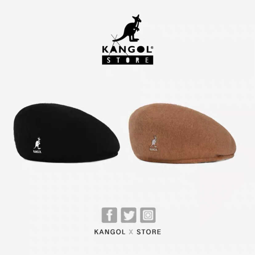 Caps Designer Kangols Kangaroo Ball WOOL 504 Wool beret net red same style male and female British bud cap BX1Z, Black woolen cloth
Caps Designer Kangols Kangaroo Ball WOOL 504 Wool beret net red same style male and female British bud cap BX1Z, Black woolen cloth