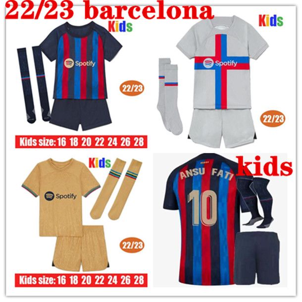 22 23 Barca soccer jersey Camisetas de football LEWANDOWSKI 9 PEDRI ADAMA AUBA FERRAN ANSU FATI 2022 2023 GAVI F. DE JONG barcelona DEST kit shirt kids sets uniforms, 22/23 third no socks
22 23 Barca soccer jersey Camisetas de football LEWANDOWSKI 9 PEDRI ADAMA AUBA FERRAN ANSU FATI 2022 2023 GAVI F. DE JONG barcelona DEST kit shirt kids sets uniforms, 22/23 third no socks