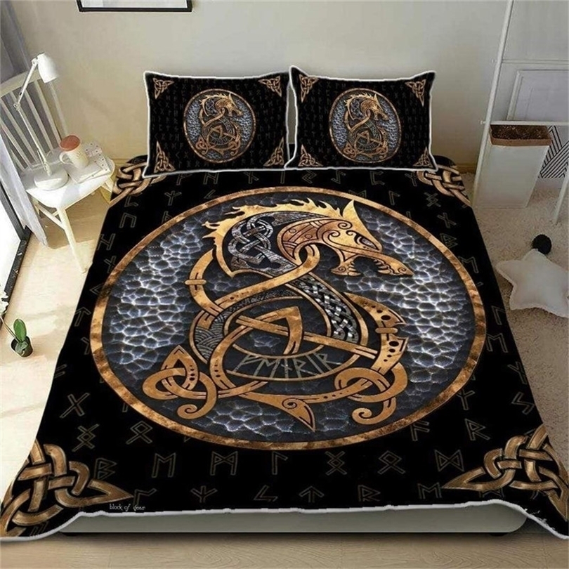 Bedding sets Viking Drakkar Duvet Cover Soft Yggdrasil Bedding Set Vikings Fenrir Wolf Celtic Quilt Cover Mothers Day Birthday Gift To Kids 221025, 12
Bedding sets Viking Drakkar Duvet Cover Soft Yggdrasil Bedding Set Vikings Fenrir Wolf Celtic Quilt Cover Mothers Day Birthday Gift To Kids 221025, 12