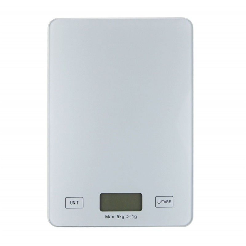 Digital Kitchen scale electronic precision scale weighs from 1 gram to 5kg 5000 grams GR tempered glass touch screen Panel Baking 3010701