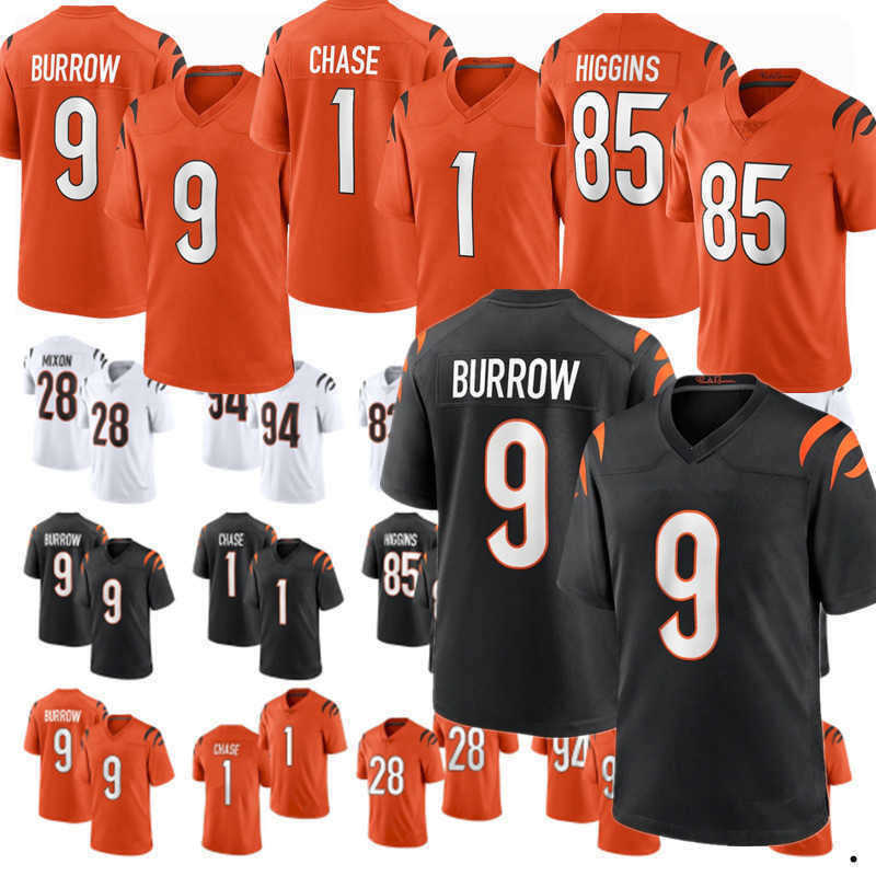 New custom jersey 9 Joe Burrow 1 Ja'Marr Chase 83 Tyler Boyd 85 Tee Higgins 94 Sam Hubbard bENgAlEs 91 Trey Hendrickson Football Jerseys, Color
New custom jersey 9 Joe Burrow 1 Ja'Marr Chase 83 Tyler Boyd 85 Tee Higgins 94 Sam Hubbard bENgAlEs 91 Trey Hendrickson Football Jerseys, Color