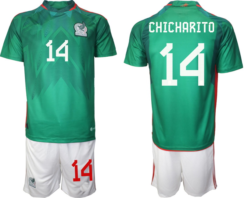 Customized Mexico 2022 Soccer Sets With Shorts Home Away GK Goalkeepers Shop online Store For Sale Custom Clothing 14 CHICHARITO 10 J.Dos Santos 22 H. Lozano, Customize- need notes name number
Customized Mexico 2022 Soccer Sets With Shorts Home Away GK Goalkeepers Shop online Store For Sale Custom Clothing 14 CHICHARITO 10 J.Dos Santos 22 H. Lozano, Customize- need notes name number