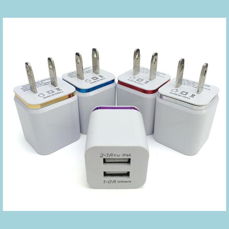 Cell Phone Chargers For Phone Wall Charging Charger Plug Metal Dual Usb 2 1A Ac Power Adapter Us Eu Port Galaxy Note Lg Tablet Drop Dhdwb
Cell Phone Chargers For Phone Wall Charging Charger Plug Metal Dual Usb 2 1A Ac Power Adapter Us Eu Port Galaxy Note Lg Tablet Drop Dhdwb