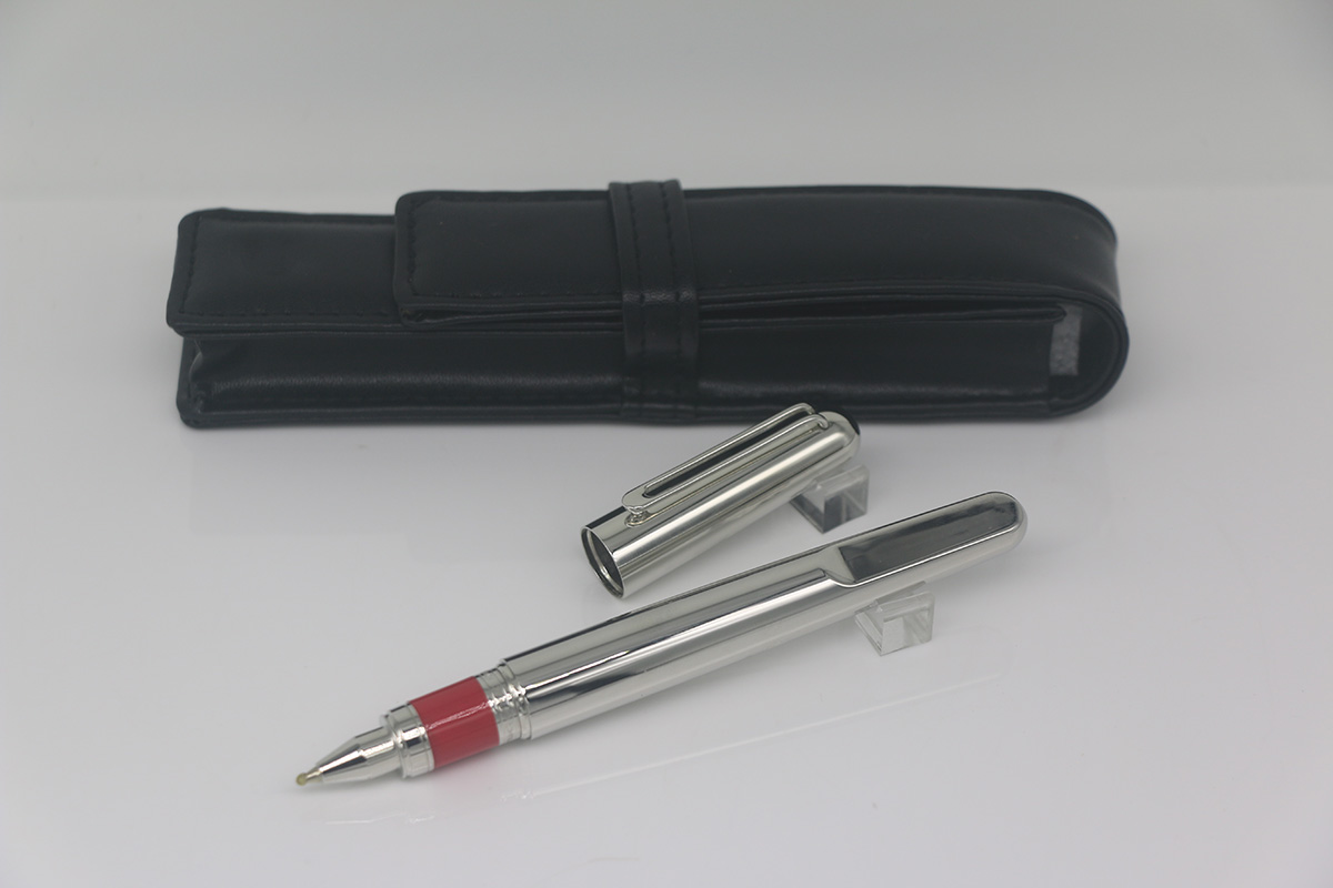 Classi Metal silver Roller pen M Magnetic lid for school office stationery writing perfect gift