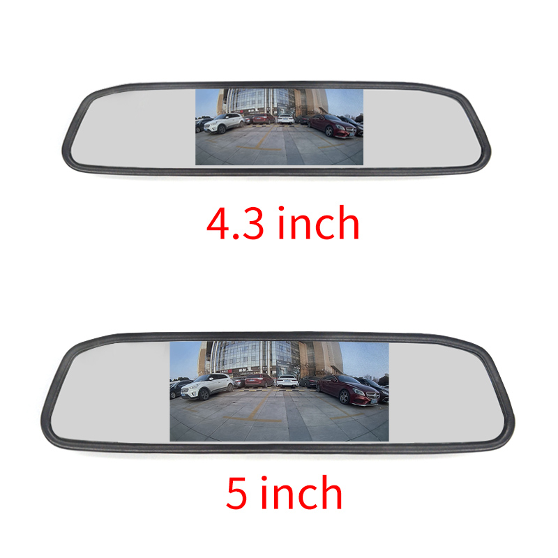 5 inch Rearview Camera HD Car Video Auto Parking Monitor Mirror Rear view Mirror Monitors