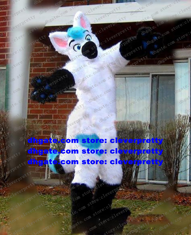 White Long Fur Furry Wolf Mascot Costume Fox Husky Dog Fursuit Adult Cartoon Character Outfit Suit Thanks Will Entertainment Performance zx963, As in photos
White Long Fur Furry Wolf Mascot Costume Fox Husky Dog Fursuit Adult Cartoon Character Outfit Suit Thanks Will Entertainment Performance zx963, As in photos