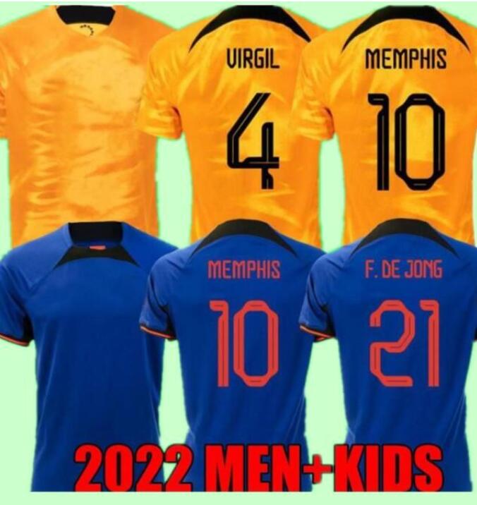 2022 2023 Netherlands MEMPHIS soccer jersey DE JONG Holland DE LIGT WIJNALDUM VAN DIJK 22 23 football shirt men kids kit DUMFRIES maillot camiseta camisa futebol
2022 2023 Netherlands MEMPHIS soccer jersey DE JONG Holland DE LIGT WIJNALDUM VAN DIJK 22 23 football shirt men kids kit DUMFRIES maillot camiseta camisa futebol