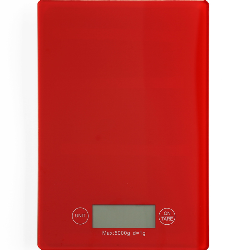 Digital Kitchen scale electronic precision scale weighs from 1 gram to 5kg 5000 grams GR tempered glass touch screen Panel Baking 3010701