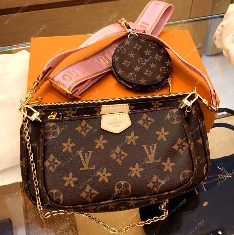Designers 3 pcs/set Multicolored louiseitys wallet viutonitys shoulder straps Shoulde bags Luxurys women chain strap Crossbody Purse Messenger bag Handbags, 4 black+brown flower
Designers 3 pcs/set Multicolored louiseitys wallet viutonitys shoulder straps Shoulde bags Luxurys women chain strap Crossbody Purse Messenger bag Handbags, 4 black+brown flower