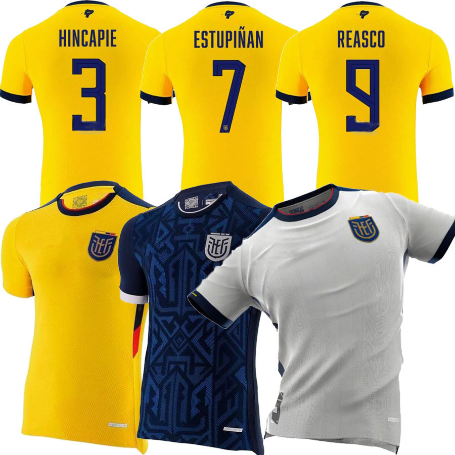 2022 2023 Ecuador ESTUPINAN PLATA Mens Soccer Jerseys MARTINEZ HINCAPIE D. PALACIOS M. CAICEDO Home Away 3rd Fotball Shirt Short Sleeves, 22 23 men
2022 2023 Ecuador ESTUPINAN PLATA Mens Soccer Jerseys MARTINEZ HINCAPIE D. PALACIOS M. CAICEDO Home Away 3rd Fotball Shirt Short Sleeves, 22 23 men