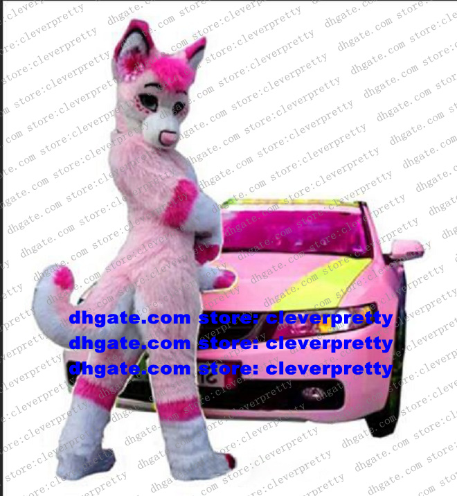 Pink Long Fur Furry Mascot Costume Sexy Wolf Fox Husky Dog Fursuit Adult Cartoon Character Outfit Suit High Street Mall Play Games zx672, As in photos
Pink Long Fur Furry Mascot Costume Sexy Wolf Fox Husky Dog Fursuit Adult Cartoon Character Outfit Suit High Street Mall Play Games zx672, As in photos