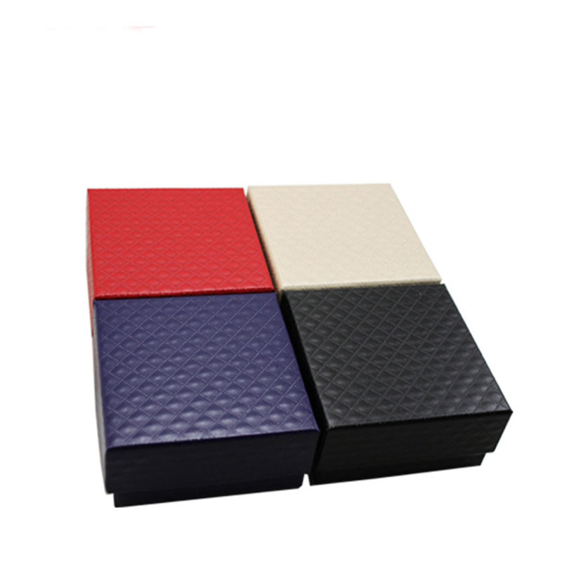 Small Paper Jewelry Boxes Organizer for Rings Earrings Brooches Jewellery Packing Storage Gift Case Wholesale Lots 5cmX5cmX3cm
