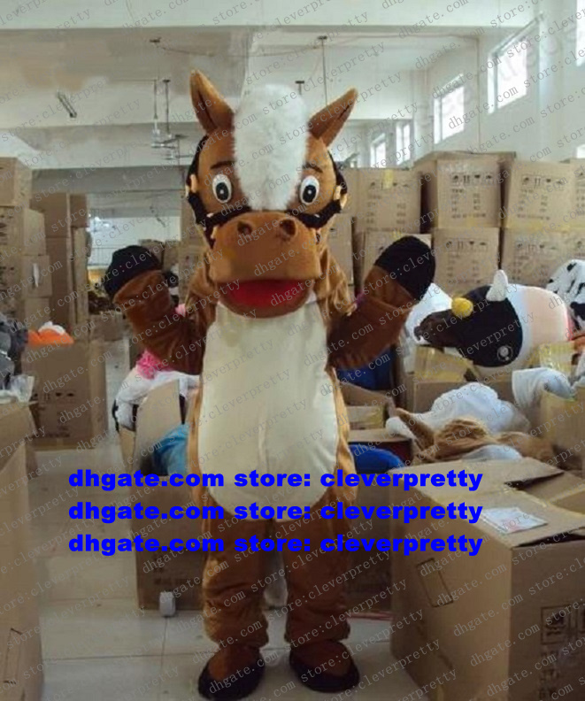 Brown Donkey Mascot Costume Burro Neddy Horse Pony Steed Adult Adult Cartoon Character Outfit Suit BRAND IDENEITY Movie Props No.381, As in photos
Brown Donkey Mascot Costume Burro Neddy Horse Pony Steed Adult Adult Cartoon Character Outfit Suit BRAND IDENEITY Movie Props No.381, As in photos