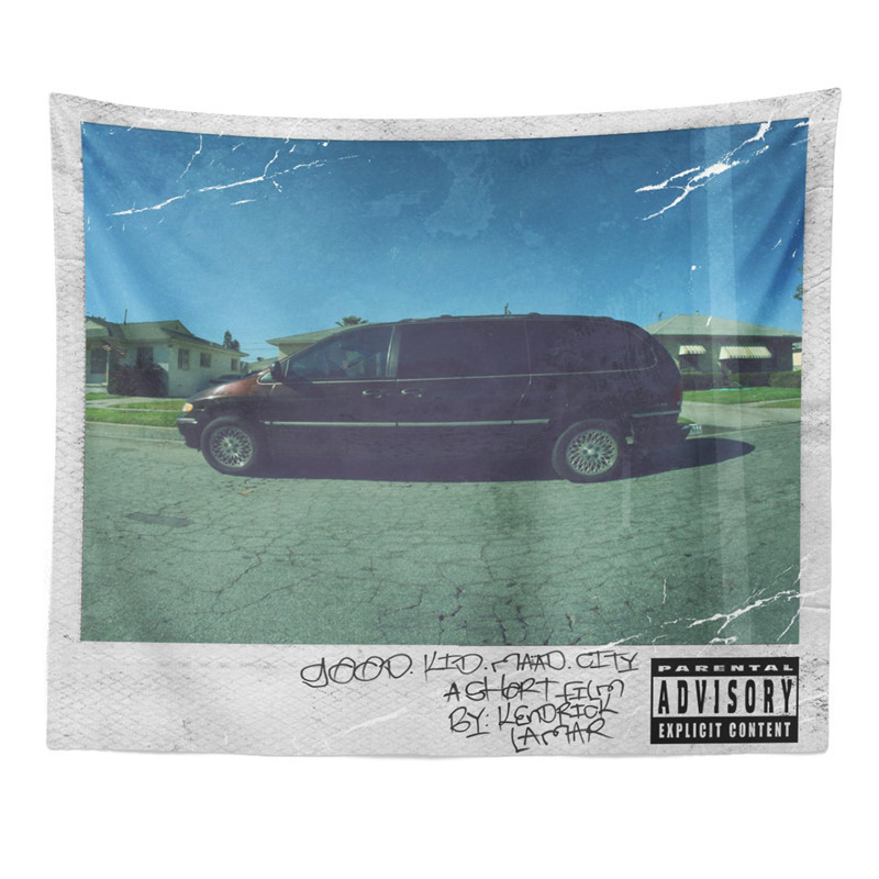 Tapestries Good Kid M A A D City Kendrick Lamar Tapestry Wall Hanging Art for Bedroom Living Room Decor College Dorm Party Backdrop 221026
Tapestries Good Kid M A A D City Kendrick Lamar Tapestry Wall Hanging Art for Bedroom Living Room Decor College Dorm Party Backdrop 221026