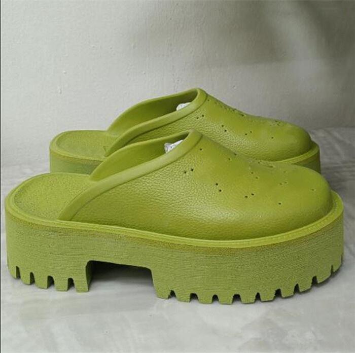2022 New G letter Sandal Brand Designer Women Sandals Luxury Men Platform Slippers Hollow Pattern Beach Shoes Loafers Flats Flip Flops Luxury Slipper Size 35-44