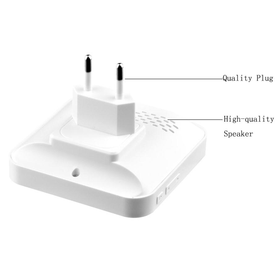 1Pcs AC90-250V Smart Indoor Doorbell chime Wireless WiFi Door Bell US EU UK AU Pg app control For EKEN V5 V6 V7 M32481