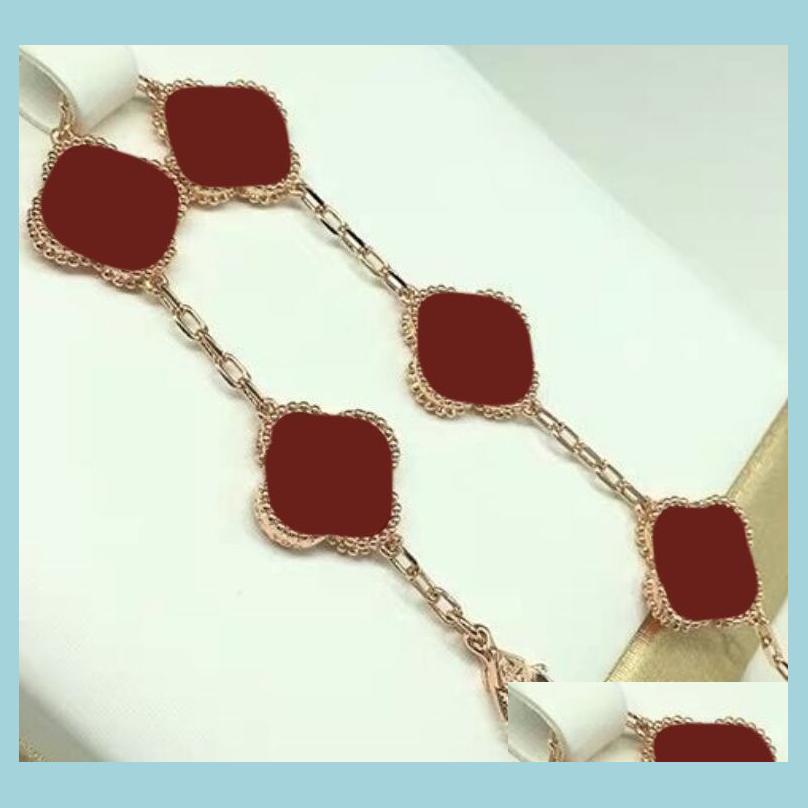 Charm Bracelets 6 Colors Fashion Classic 4/Four Leaf Clover Bangle Chain Agate Shell Wedding Cjeweler F Dhqyh
Charm Bracelets 6 Colors Fashion Classic 4/Four Leaf Clover Bangle Chain Agate Shell Wedding Cjeweler F Dhqyh