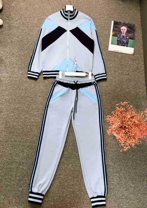 Womens Two Piece Pants Stylish Patchwork Zip Cardigan Jacket With Striped Ankle Pants 2 Piece Sets Luxury Designer Tracksuits, 17
Womens Two Piece Pants Stylish Patchwork Zip Cardigan Jacket With Striped Ankle Pants 2 Piece Sets Luxury Designer Tracksuits, 17