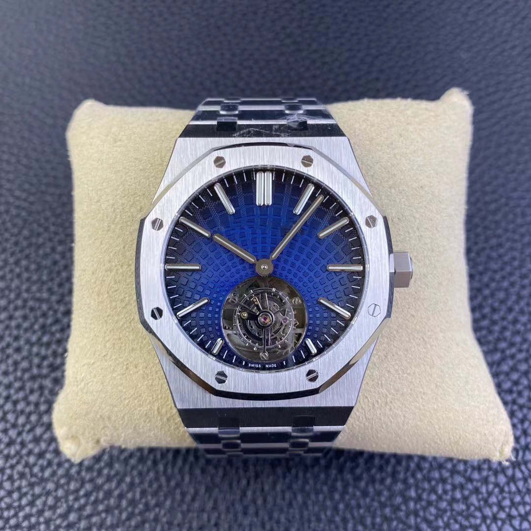R8 Sports watch Calibre 2950 Tourbillon movement Diameter 41mm thickness 12.5mm Steel watchband sapphire crystal glass 26530, As shown
R8 Sports watch Calibre 2950 Tourbillon movement Diameter 41mm thickness 12.5mm Steel watchband sapphire crystal glass 26530, As shown