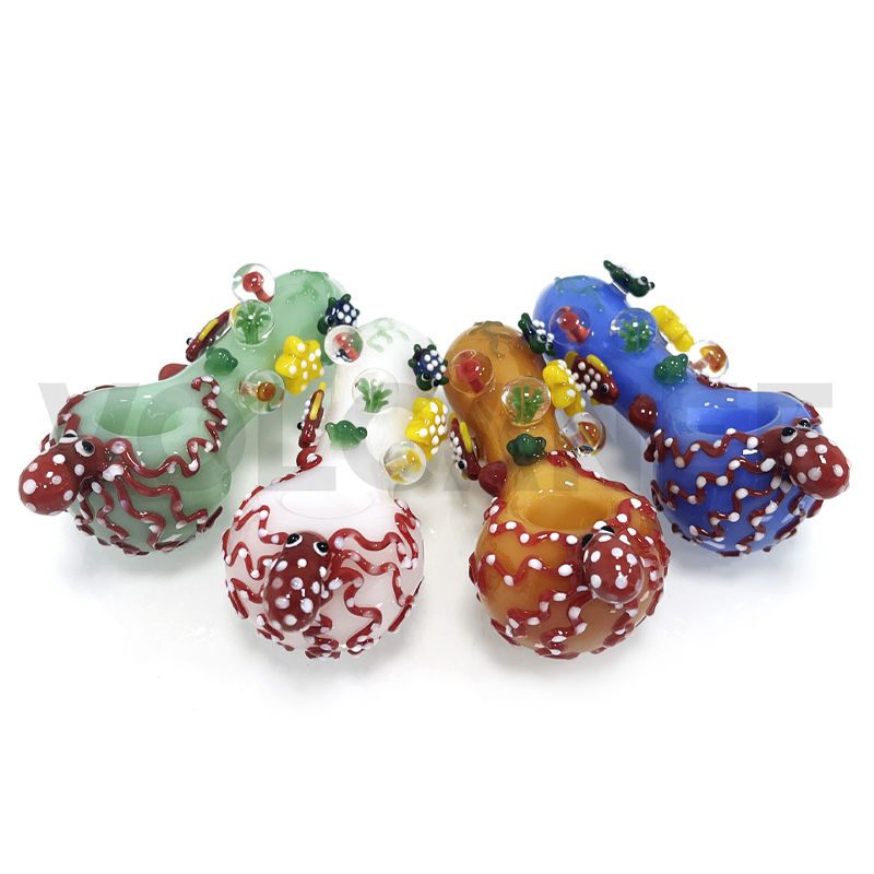 New design Smoking Accessories Pyrex Glass Pipe 3D hand pipes 4.9 Inch oil burner handmade with Dry Herb for water pipe
New design Smoking Accessories Pyrex Glass Pipe 3D hand pipes 4.9 Inch oil burner handmade with Dry Herb for water pipe