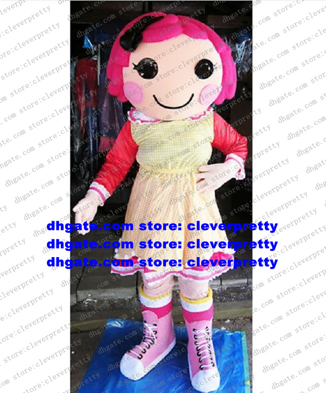 Lalaloopsy Mascot Costume Mascotte Little Girl Lassock Adult Cartoon Character Outfit Suit Trade Shows Fashion Planning No.1851, As in photos
Lalaloopsy Mascot Costume Mascotte Little Girl Lassock Adult Cartoon Character Outfit Suit Trade Shows Fashion Planning No.1851, As in photos