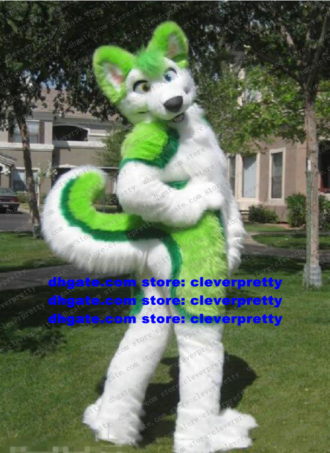 Green Long Fur Furry Wolf Mascot Costume Fox Husky Dog Fursuit Adult Cartoon Character Outfit Suit Performn ACTING Department Store zz7598, As in photos
Green Long Fur Furry Wolf Mascot Costume Fox Husky Dog Fursuit Adult Cartoon Character Outfit Suit Performn ACTING Department Store zz7598, As in photos