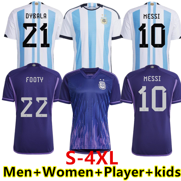 S-4XL 2022 2023 Argentina soccer Jerseys Fans Player Version 22 23 DI MARIA DYBALA LO CELSO MARADONA DE PAUL football shirt Men Women Kids kit uniforms
S-4XL 2022 2023 Argentina soccer Jerseys Fans Player Version 22 23 DI MARIA DYBALA LO CELSO MARADONA DE PAUL football shirt Men Women Kids kit uniforms