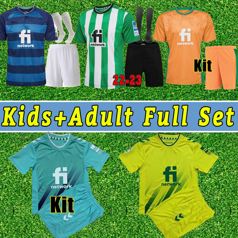 Full Set 22 23 Real Betis Soccer Jerseys JUANMI B.IGLESIAS 2022 2023 JOAQUIN CANALES FEKIR Football Shirt ALEX MORENO WILLIAN J. Mens THIRD GOALKEEPER adult men kids
Full Set 22 23 Real Betis Soccer Jerseys JUANMI B.IGLESIAS 2022 2023 JOAQUIN CANALES FEKIR Football Shirt ALEX MORENO WILLIAN J. Mens THIRD GOALKEEPER adult men kids